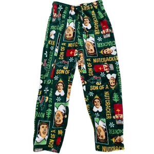 Target Elf The Movie Plush Pajama Pants Size Large Unisex Holiday Novelty  XM1